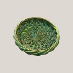Hand Woven Coconut Leaf Basket - Small-0
